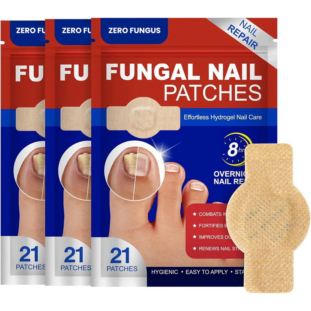 ZeroFungex™ Anti-Fungal Nail Repair Patches